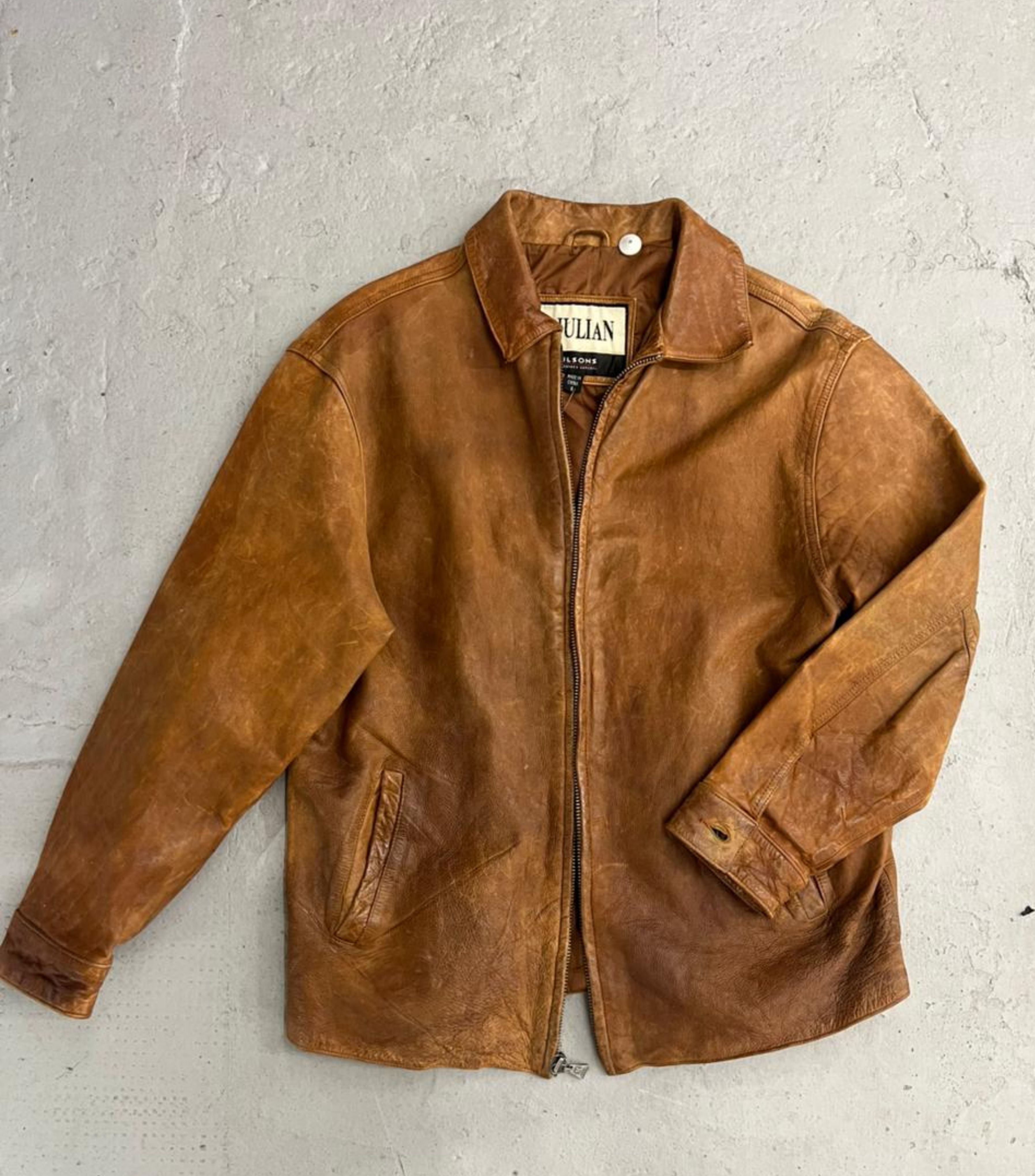 Campera cuero M. Julian