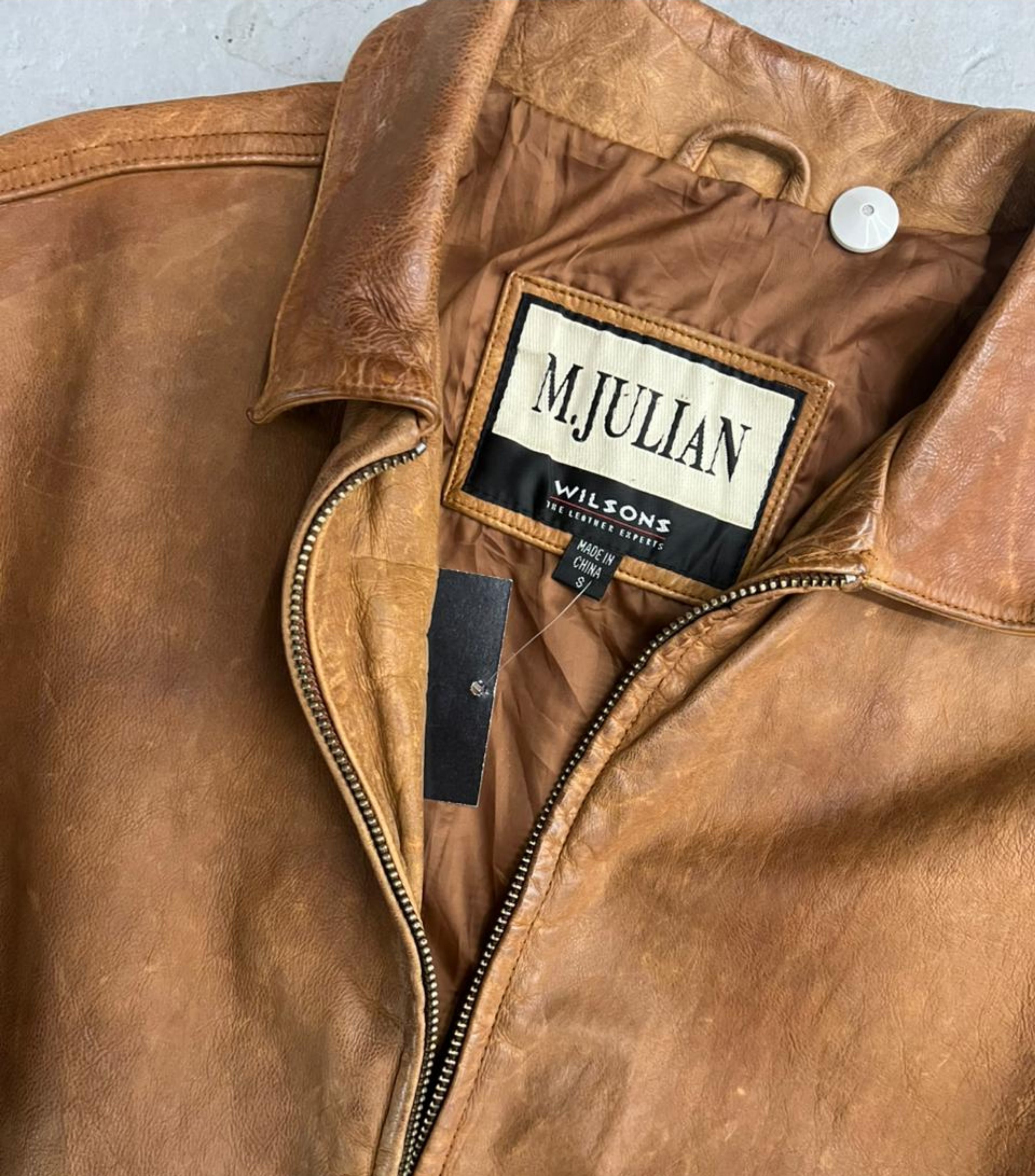 Campera cuero M. Julian