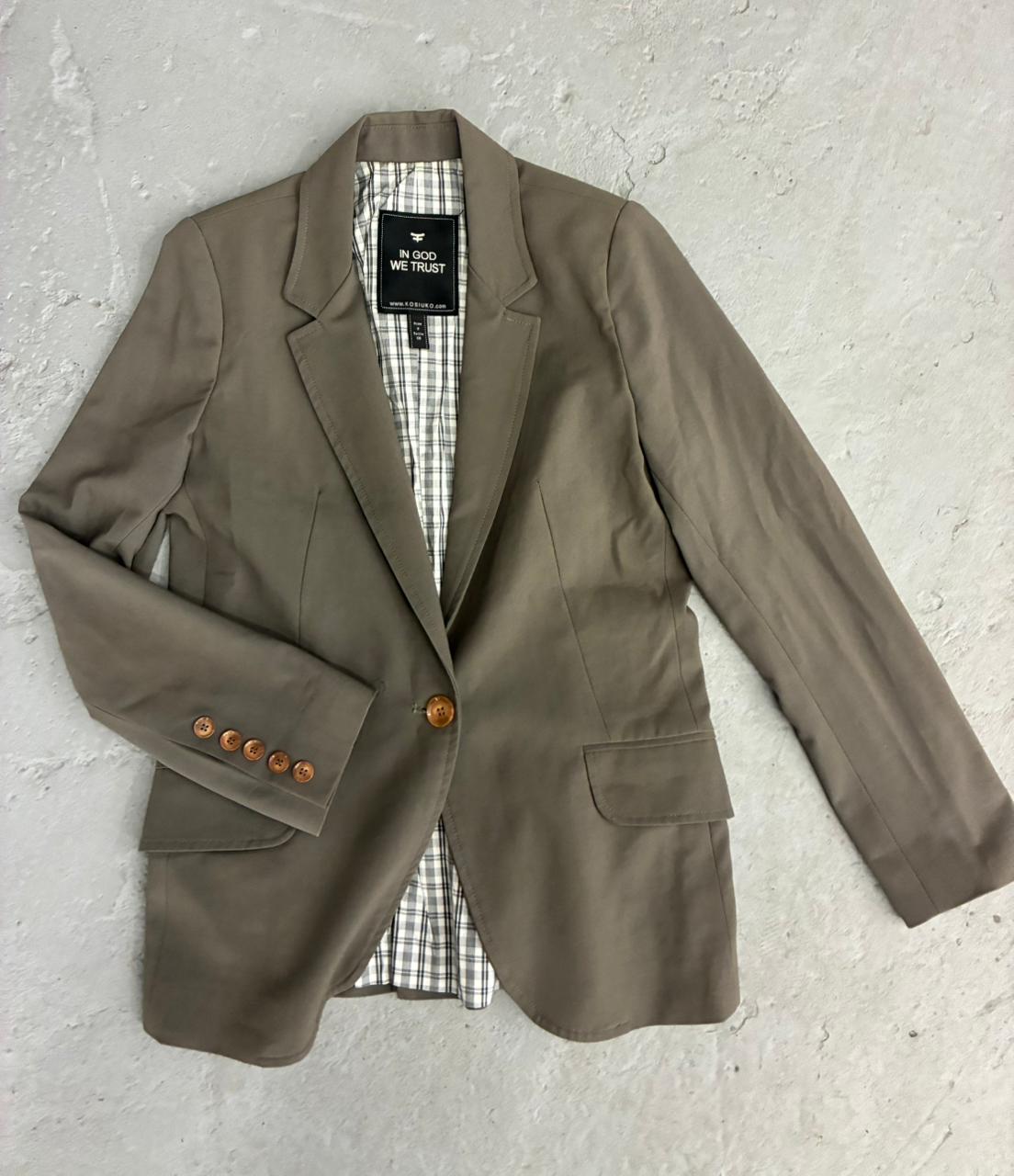 Blazer Kosiuko in god we trust