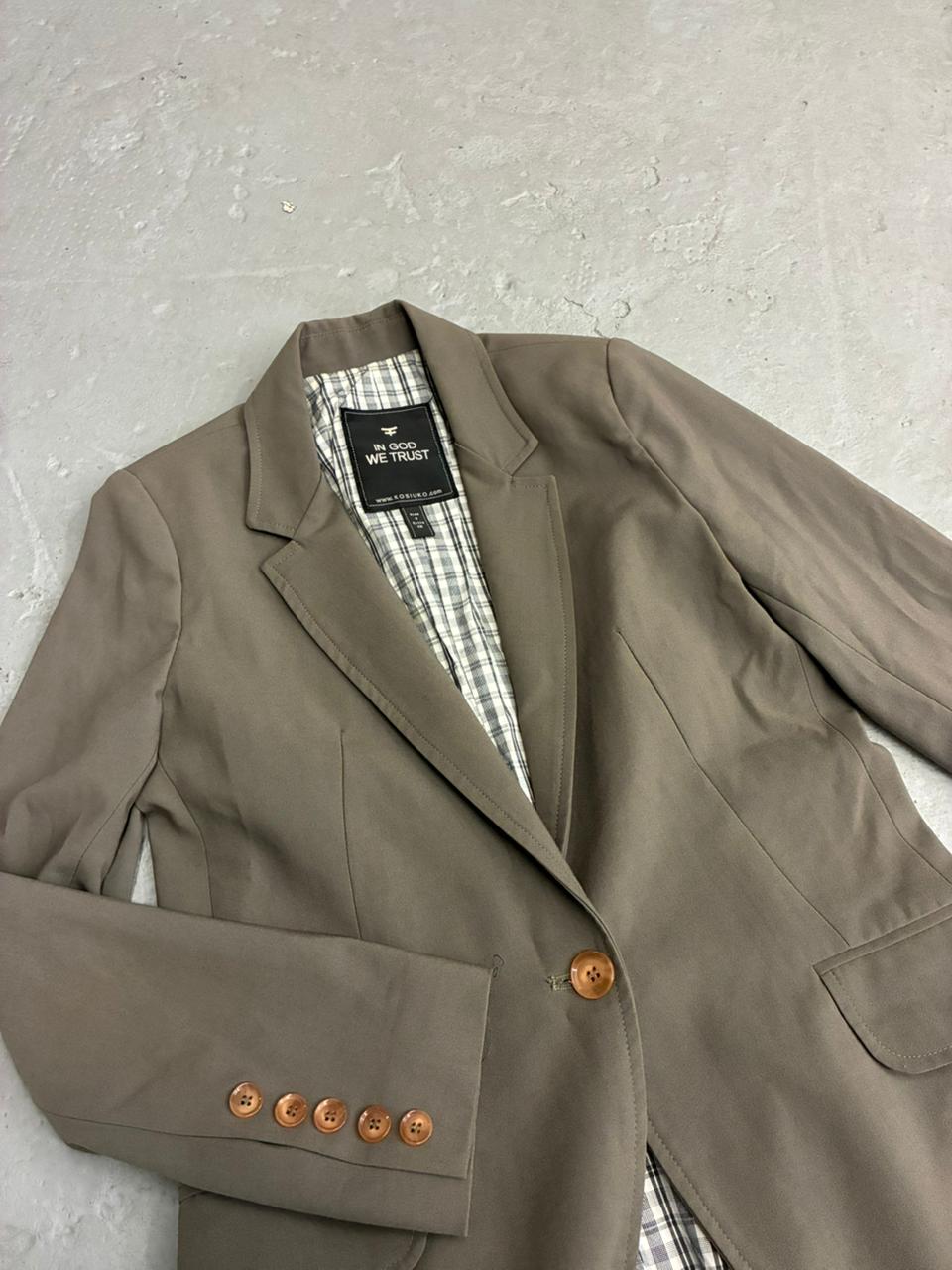 Blazer Kosiuko in god we trust