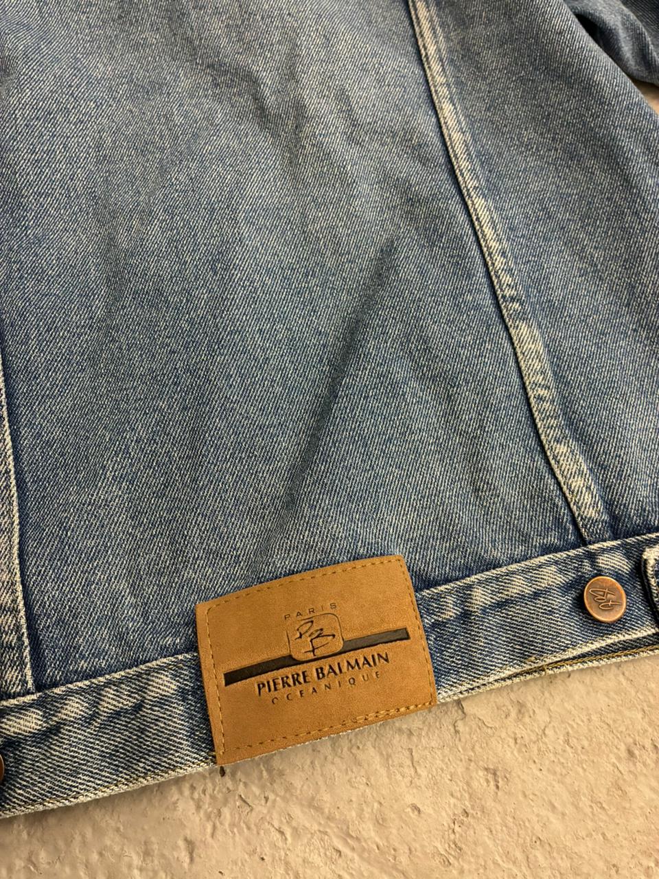 Campera de jean Pierre Balmain