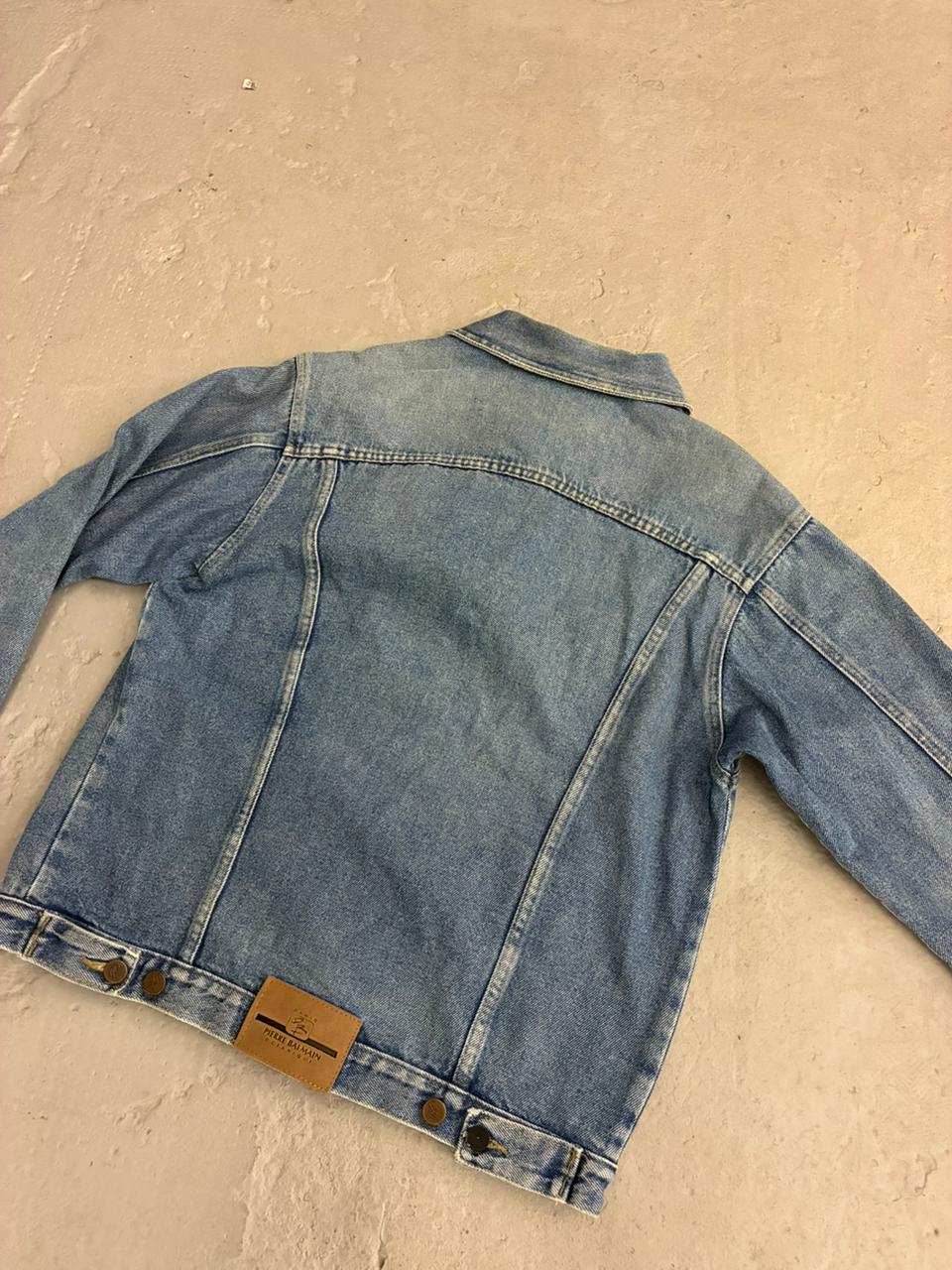 Campera de jean Pierre Balmain